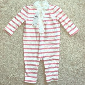 Ralph Lauren baby girl jumpsuit NWT 6mo